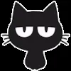 Стикер 23 Shadow Cat