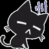 Стикер 25 Shadow Cat