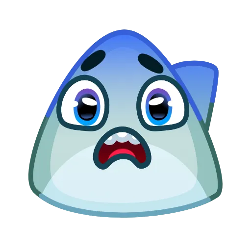 Стикер 56 Shark Emoji