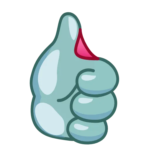 Стикер 61 Shark Emoji