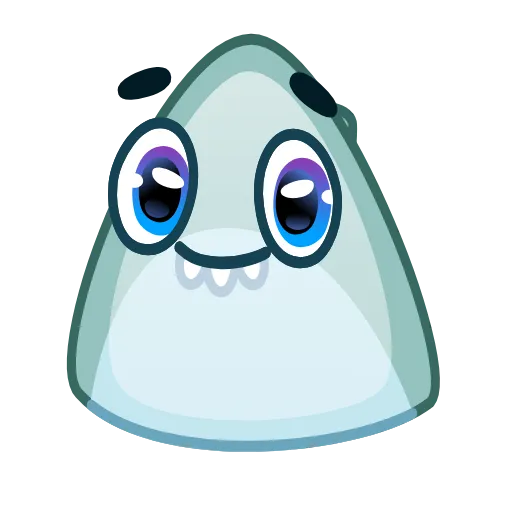 Стикер 42 Shark Emoji