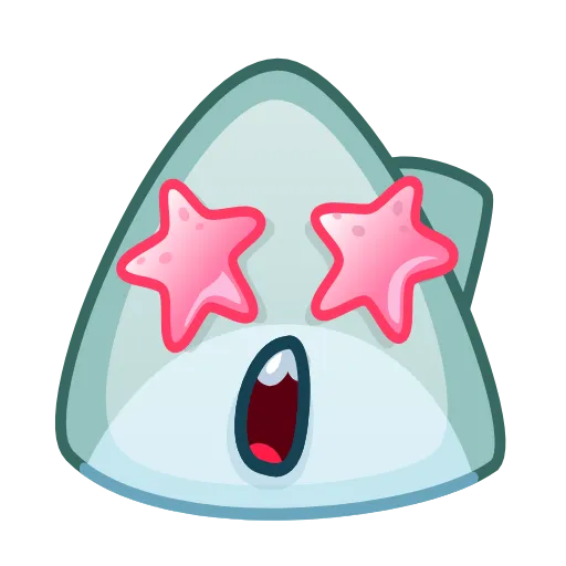 Стикер 9 Shark Emoji