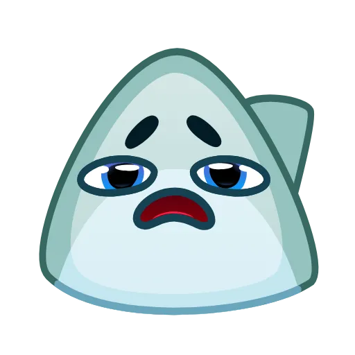 Стикер 11 Shark Emoji