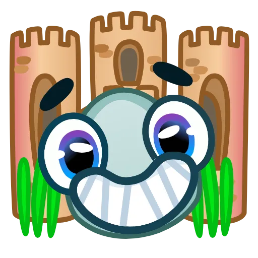 Стикер 32 Shark Emoji