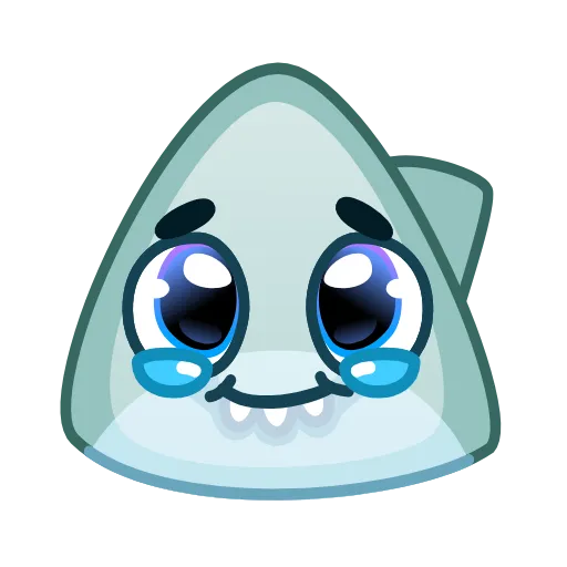 Обложка набора Shark Emoji