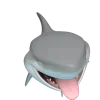 Стикер 5 Shark Memoji
