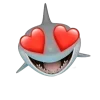 Стикер 14 Shark Memoji