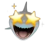 Стикер 17 Shark Memoji