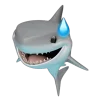 Стикер 24 Shark Memoji