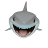 Стикер 29 Shark Memoji