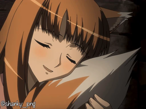 🥰 Стикер «Spice and Wolf» для Telegram