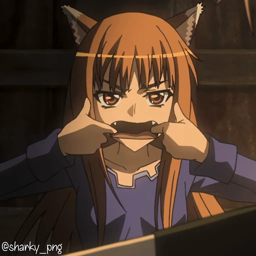 😬 Стикер «Spice and Wolf» для Telegram