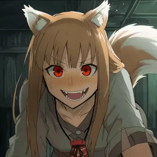 Стикерпак Spice and Wolf для Telegram