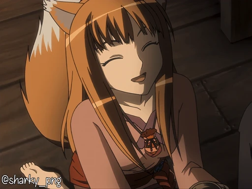 ☺️ Стикер «Spice and Wolf» для Telegram