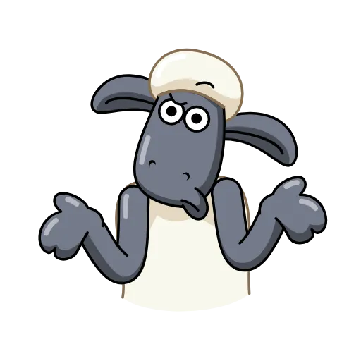 Стикер 9 Shaun
