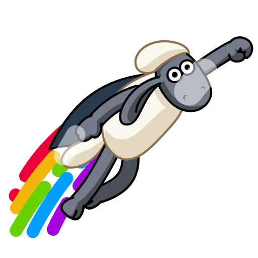 Стикер 12 Shaun