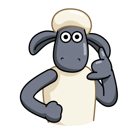 Стикер 16 Shaun