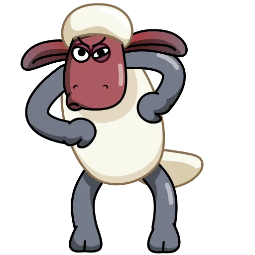 Стикер 6 Shaun