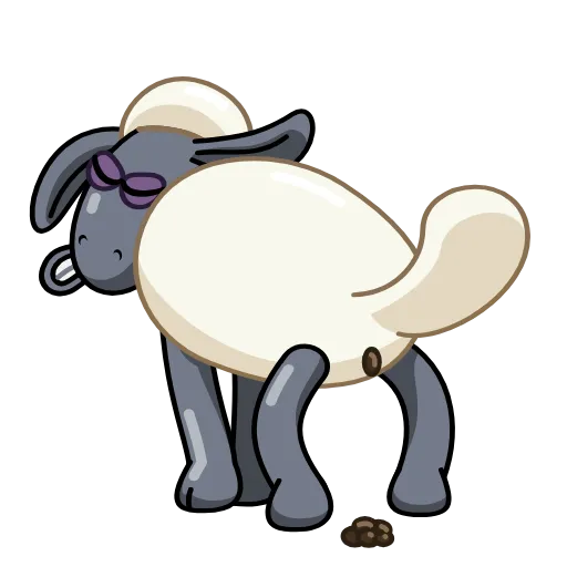 Стикер 18 Shaun