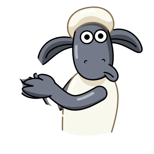 Стикер 25 Shaun