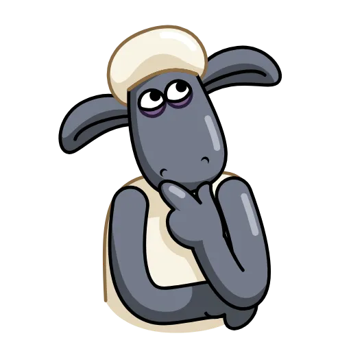 🤔 Эмодзи «Shaun» для Telegram