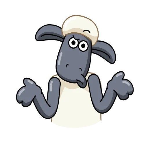 🤷‍♂️ Эмодзи «Shaun» для Telegram