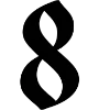 8⃣ Эмодзи «Старославянский шрифт» для Telegram
