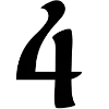 4⃣ Эмодзи «Старославянский шрифт» для Telegram