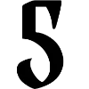 5⃣ Эмодзи «Старославянский шрифт» для Telegram