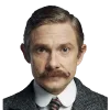 Стикер 16 😀 Набор эмоджи по сериалу «Sherlock Шерлок»