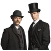 Стикер 13 😀 Набор эмоджи по сериалу «Sherlock Шерлок»