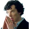 Стикер 9 😀 Набор эмоджи по сериалу «Sherlock Шерлок»