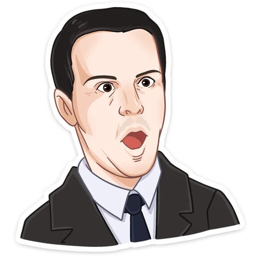 😲 Стикер «Встречайте набор для фанатов Шерлока» для Telegram