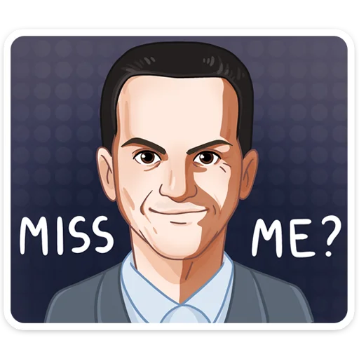 😋 Стикер «Встречайте набор для фанатов Шерлока» для Telegram
