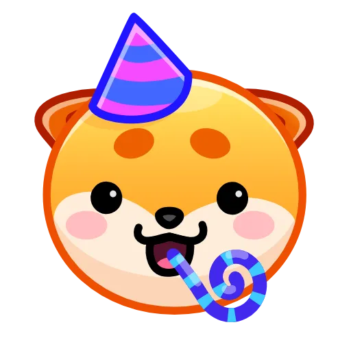 Стикер 29 Shiba Inu Emoji