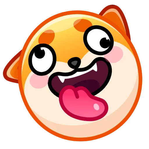 Стикер 14 Shiba Inu Emoji