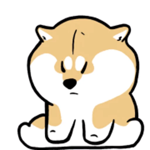😪 Стикер «Shiba Inu» для Telegram