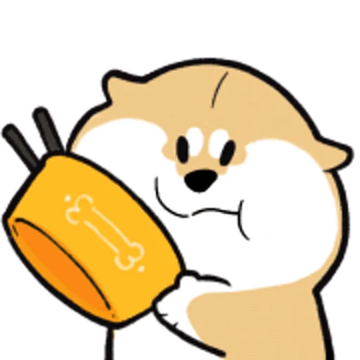 😋 Стикер «Shiba Inu» для Telegram