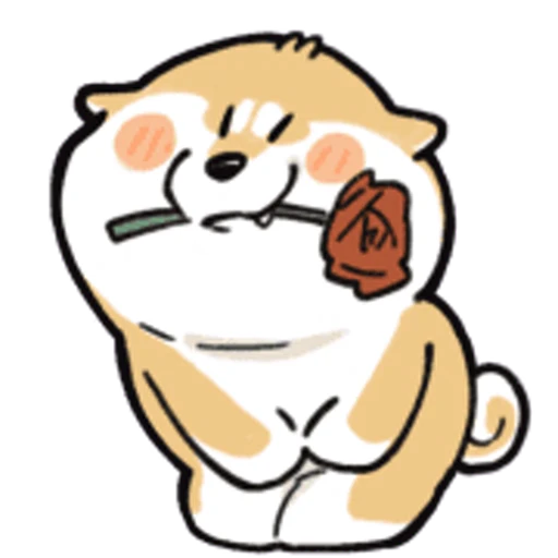 😈 Стикер «Shiba Inu» для Telegram