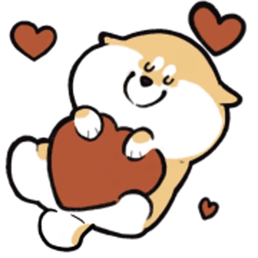 Стикерпак Shiba Inu для Telegram
