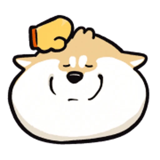 🤗 Стикер «Shiba Inu» для Telegram