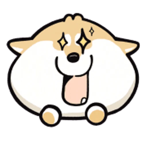 🤩 Стикер «Shiba Inu» для Telegram