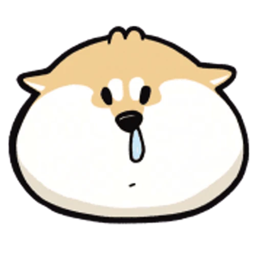 😢 Стикер «Shiba Inu» для Telegram