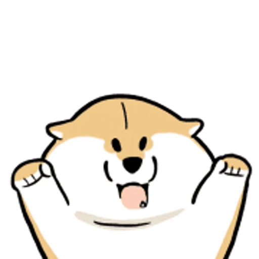 🙌 Стикер «Shiba Inu» для Telegram