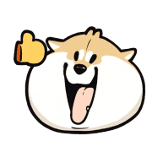 👍 Стикер «Shiba Inu» для Telegram