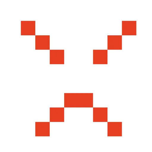 Стикер 17 #emoji #pixel #static #vector