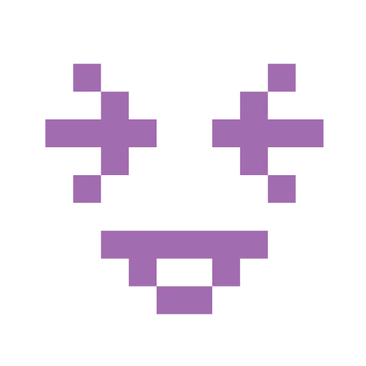 Стикер 4 #emoji #pixel #static #vector