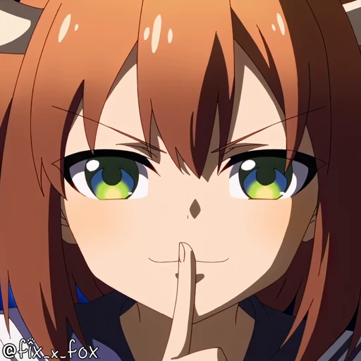 🤫 Стикер «Shikanoko p2» для Telegram