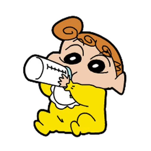 🥛 Стикер «Shinchan» для Telegram
