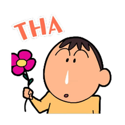 🌷 Стикер «Shinchan» для Telegram
